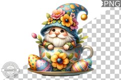 Easter Gnome Sublimation - Clipart PNG Design Product Image 1