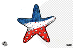 4th of July Undersea Life Clipart Product Image 1