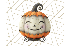 Retro Halloween Clipart Vintage PNG Graphics, 50s Holiday Product Image 2