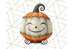 Retro Halloween Clipart Vintage PNG Graphics, 50s Holiday Product Image 2