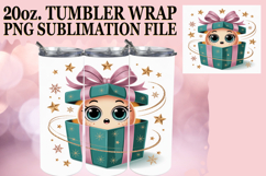 Sweet Inspirations 20oz tumbler wrap, Cute Christmas Product Image 1