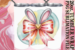 SWEET SERENITY 20oz TUMBLER WRAP, Easter Bow Product Image 1