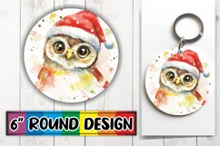 Lovely Round Design for Car Coasters , Holiday Animals Product Image 1