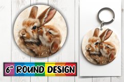Modern Sublimation Keychain &amp; Car Coaster Collection Product Image 1