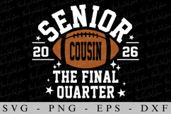 Senior Cousin SVG | SVG Cut files | Cricut Product Image 1