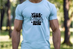 Gildan 64000 Tshirt Mockup, Black Tshirt Mockup 64000 Product Image 1