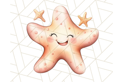 Under the Sea Nursery Clipart, Ocean Animals PNG Product Image 2