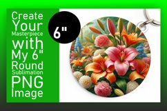 Creative Round Design for Car Coasters , Flower Product Image 1
