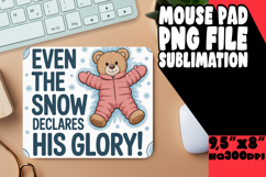 Radiant Mouse Pad Designs PNG, Religious Product Image 1