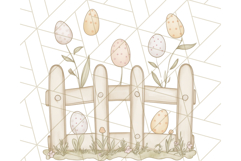 Spring Bunnies PNG Watercolor Bunny Clipart, Pastel Easter Product Image 2