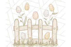 Spring Bunnies PNG Watercolor Bunny Clipart, Pastel Easter Product Image 2