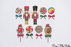 Cute Nutcracker Watercolor Clipart PNG Product Image 1