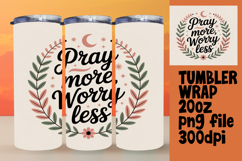 Stylish Tumbler Design for Sublimation , Religious Product Image 1