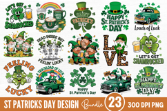 St Patricks Day Sublimation Bundle Product Image 1