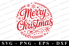 Merry Christmas Svg | Christmas svg | Shirt Svg Product Image 1