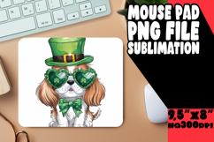 cheerful mouse pad Inspirational PNG, St Patrick Product Image 1