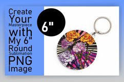 Bold Floral Pattern Circle/Round Design Designs Product Image 1