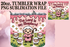 Joyful Nights 20oz tumbler wrap, Christian Product Image 1