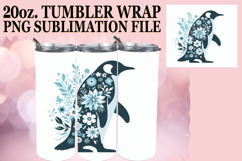 Enchanted Journeys 20oz tumbler wrap, Flower Animals Product Image 1