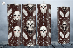 4 Halloween Tumbler Wrap Sublimations, 20 oz Product Image 5