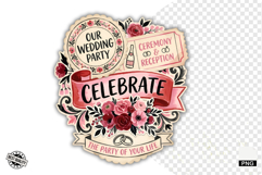 Wedding Labels Clipart Product Image 1