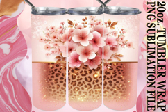 BLISSFUL SUNSETS 20oz TUMBLER WRAP, Leopard Prints Product Image 1