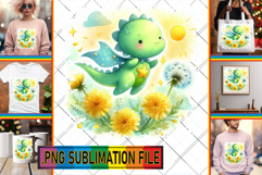 Sweet TSHIRT Ideas PNG, Cute Dino Product Image 1