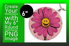 Nostalgia in Bloom: Floral Round Designs PNG Product Image 1