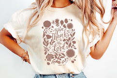 Give thanks the Lord SVG | Svg Cut File Product Image 4