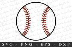 Baseball SVG | SVG Cut files | Cricut Product Image 1