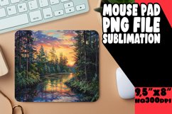 Scenic Landscape Mouse Pad Design Product Image 1