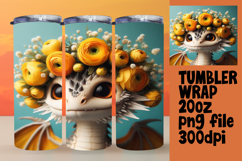 VIBRANT 20oz Gift Tumbler Design , Dragon Product Image 1