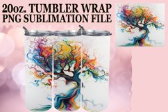 Dynamic Chic Vibrant Spring Tumbler Wrap: 20oz Sublimation Product Image 1