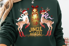 Preppy Cowgirl Christmas, Western Christmas png, Howdy Png Product Image 1