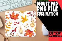 Fall Leaves Mouse Pad for Autumn Decor Product Image 1