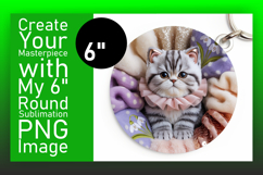 Elegant Circle Coaster PNG Artwork , Holiday Pets Product Image 1