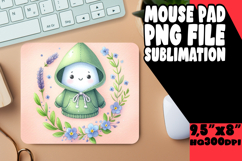 SWEET MOUSE PAD INNOVATIVE PNG, Cute Ghost Product Image 1