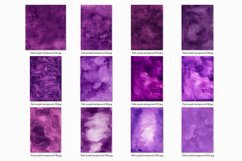 70 Dark Purple Watercolor Backgrounds, Hand Painted Textures Product Image 6