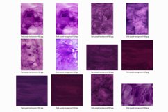 70 Dark Purple Watercolor Backgrounds, Hand Painted Textures Product Image 7