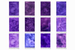 70 Dark Purple Watercolor Backgrounds, Artistic Textures Product Image 5