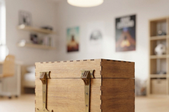 Wooden Hinges &amp; Box Laser Cut Templates 051 Product Image 3