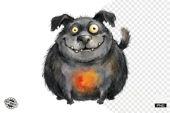 Quirky Zombie Dogs Clipart Product Image 1