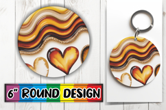 Whimsical Car Coaster Circle PNG, Pattern Product Image 1