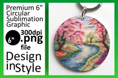 Bright 3D Summer Landscape Wrap Design Product Image 1