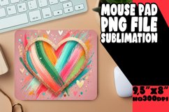 SWEET mouse pad Innovative PNG, Heart Product Image 1