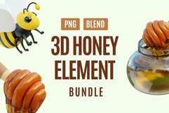 Sweet 3D Honey Element Pack Product Image 1
