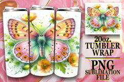 Cozy Gifts 20oz tumbler wrap, Butterfly Product Image 1
