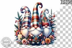 Christmas Gnome Sublimation - Clipart PNG Design Product Image 1