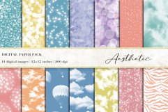 Aesthetic Digital Papers Product Image 1
