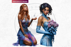 Romantic Couple And Fantasy Bride Graphics Set Product Image 12